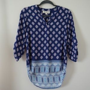 Patterned Lightweight Blouse